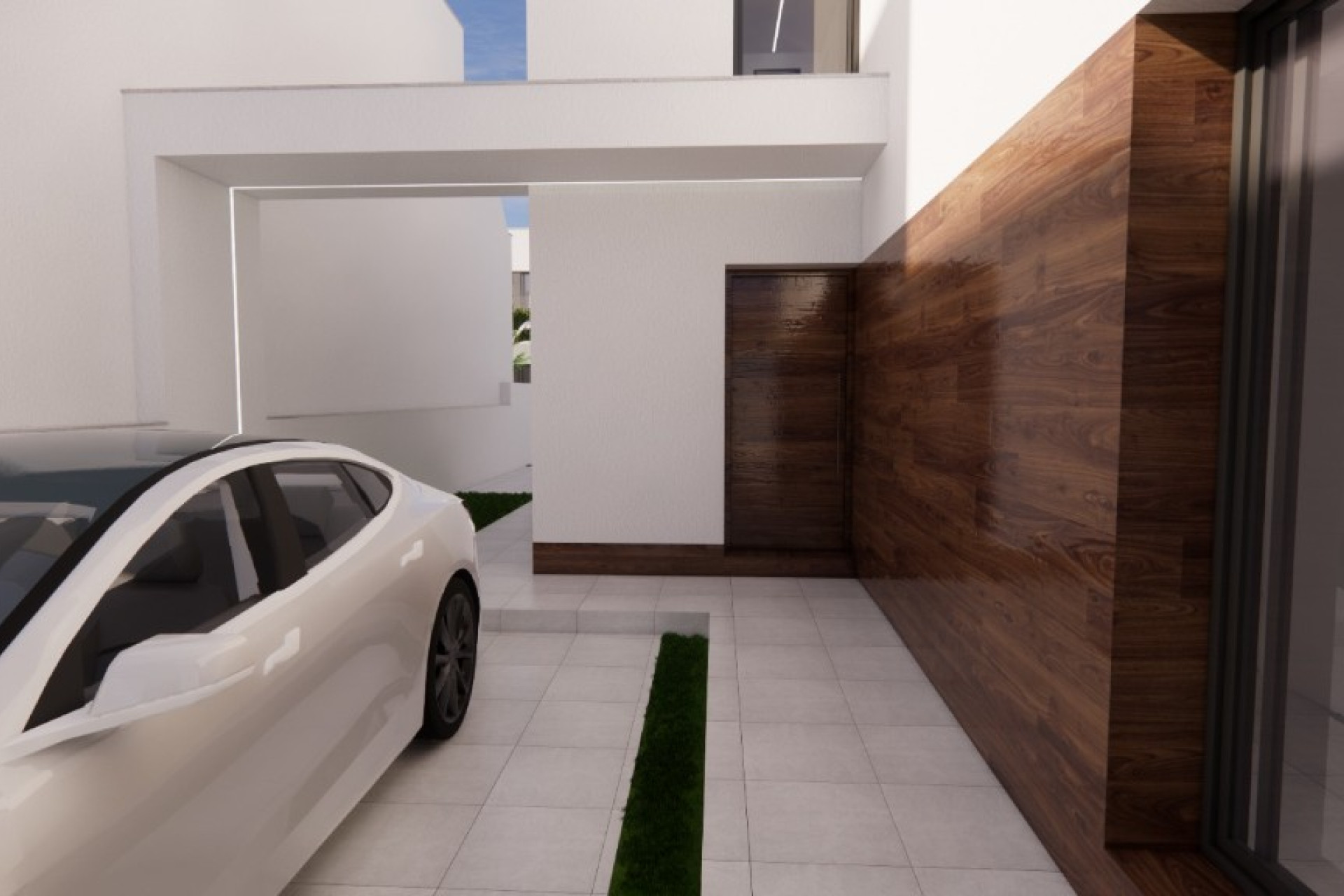 Nieuwbouw woningen - 3. Halfvrijstaand huis - San Fulgencio - Costa Blanca Zuid