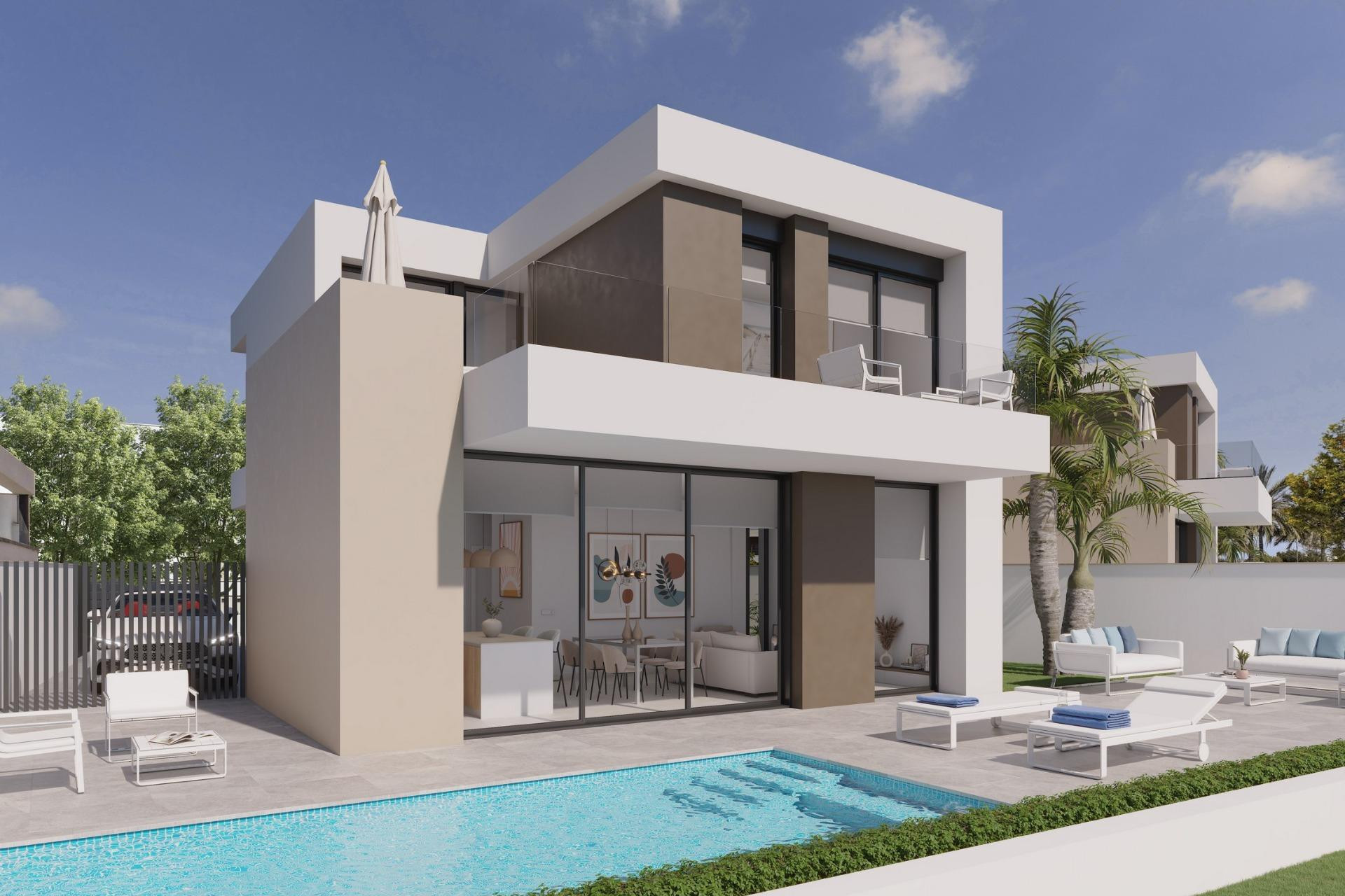 Nieuwbouw woningen - 3. Halfvrijstaand huis - San Javier - Costa Calida