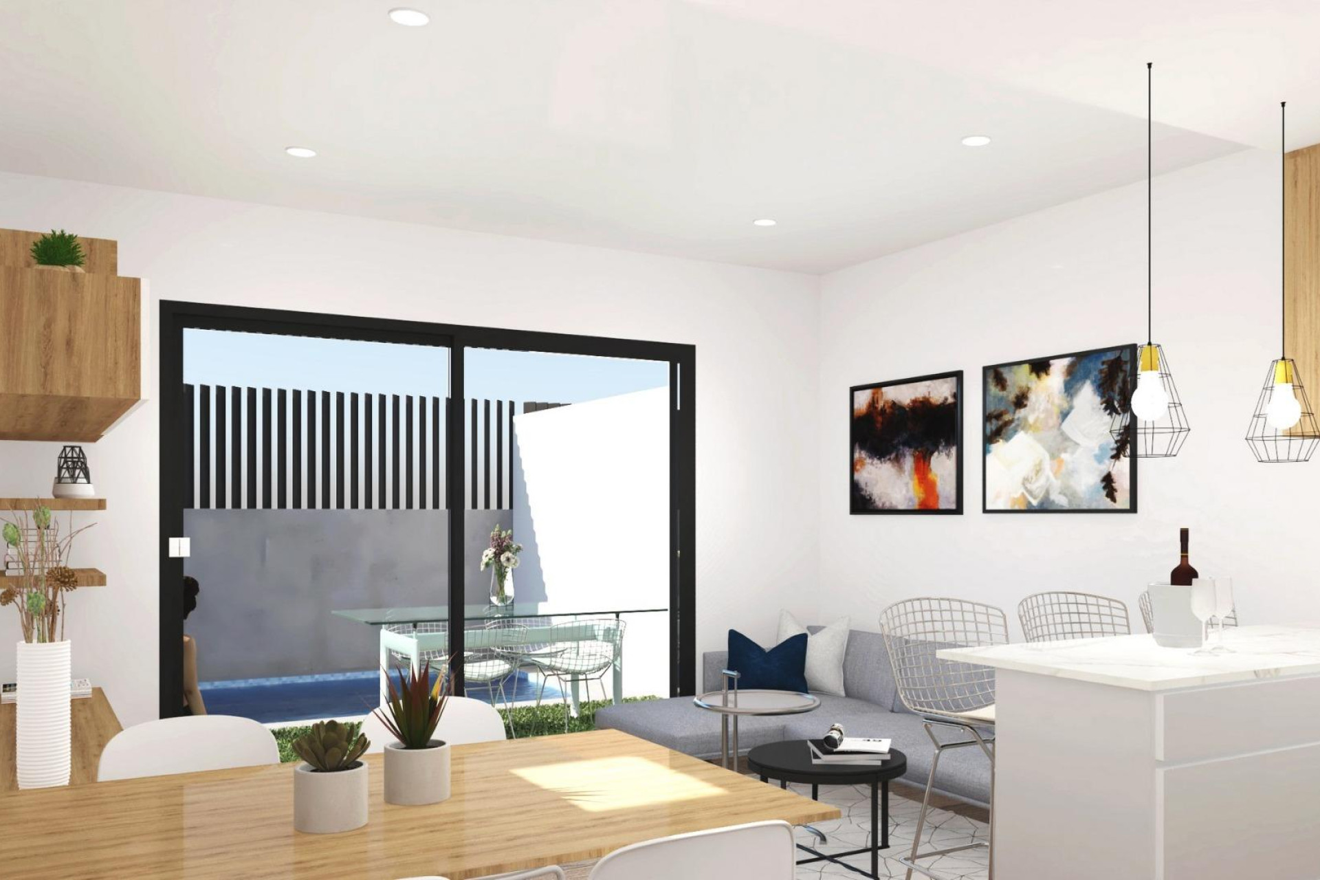 Nieuwbouw woningen - 3. Halfvrijstaand huis - San Javier - Costa Calida