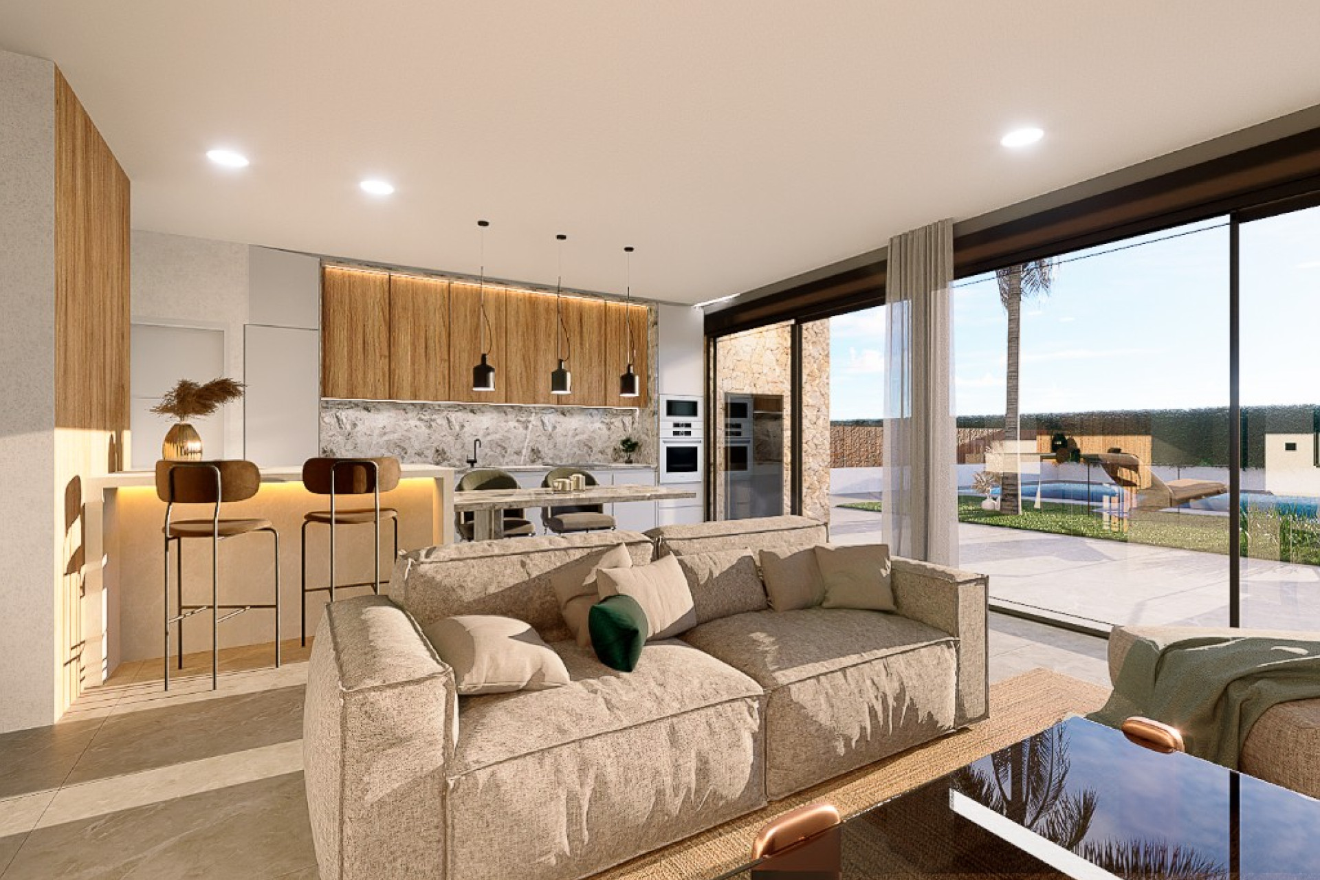 Nieuwbouw woningen - 3. Halfvrijstaand huis - San Javier - Costa Calida