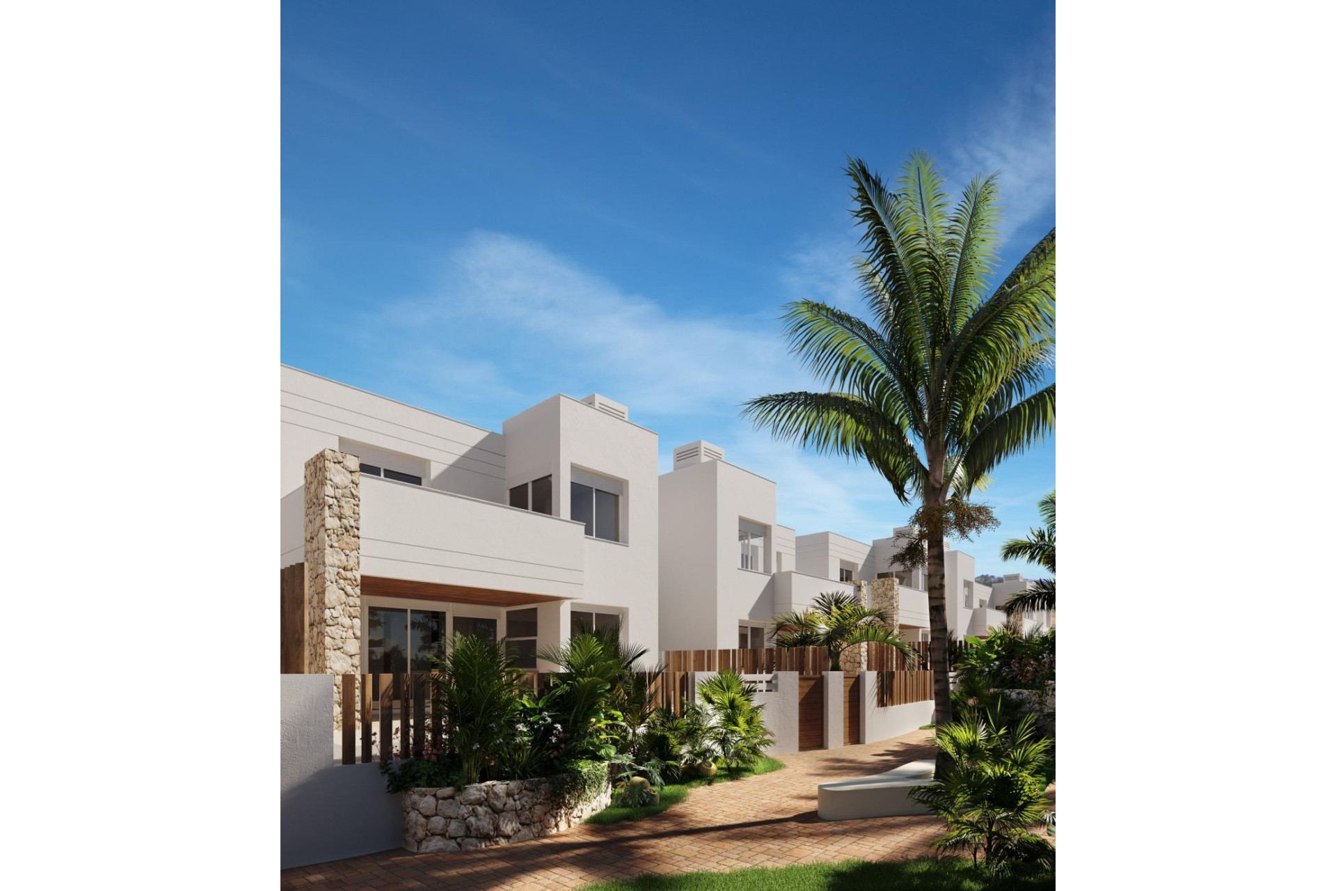 Nieuwbouw woningen - 3. Halfvrijstaand huis - San Juan de los Terreros - Almeria
