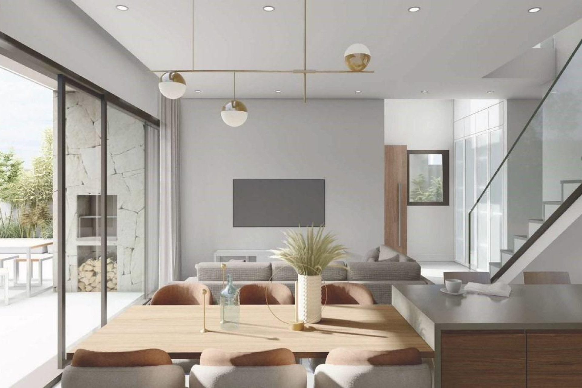 Nieuwbouw woningen - 3. Halfvrijstaand huis - San Juan de los Terreros - Almeria