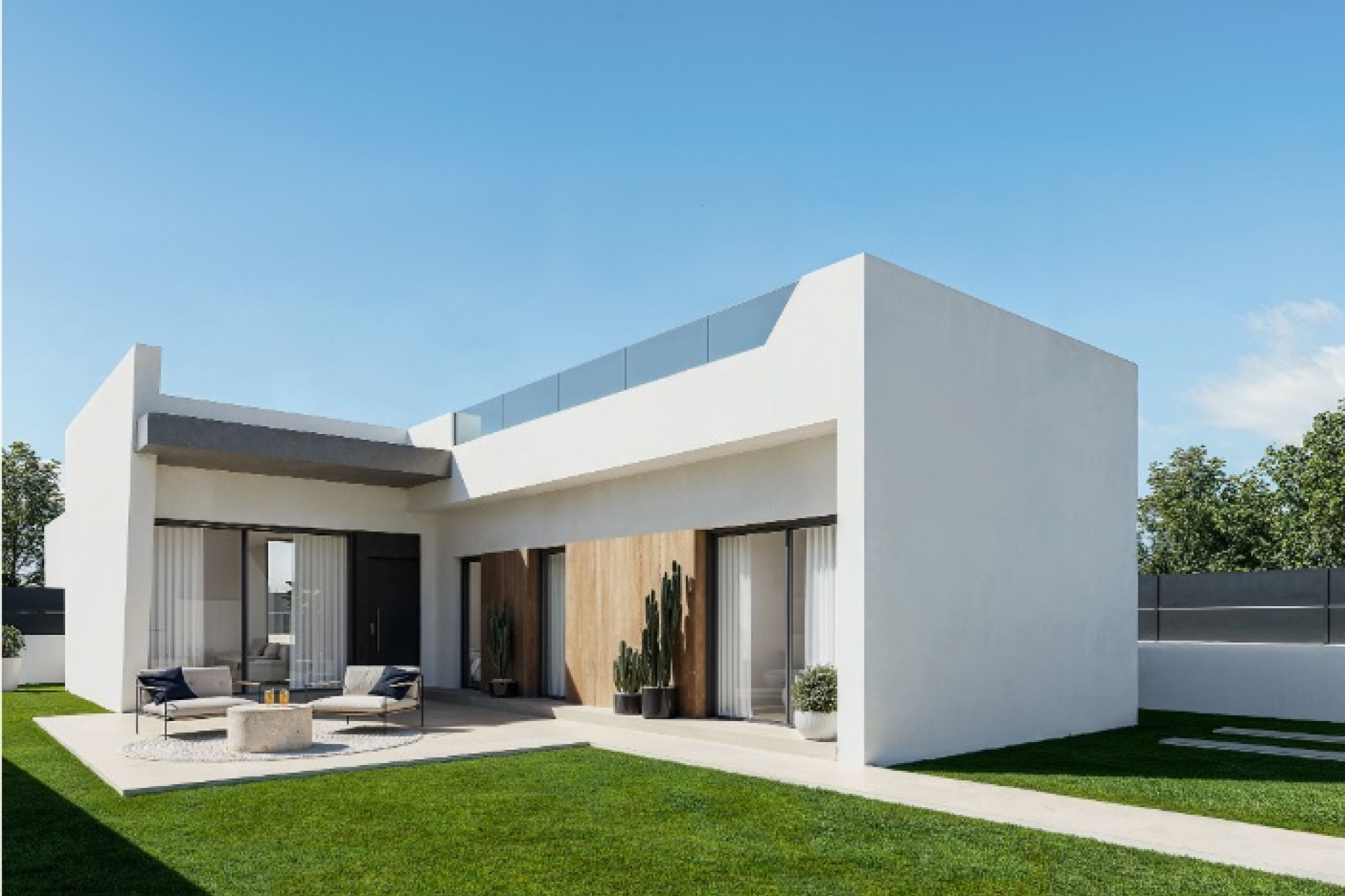 Nieuwbouw woningen - 3. Halfvrijstaand huis - San Miguel de Salinas - Costa Blanca Zuid