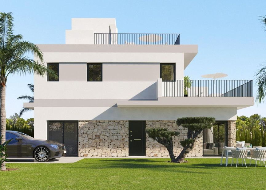 Nieuwbouw woningen - 3. Halfvrijstaand huis - San Miguel de Salinas - Costa Blanca Zuid