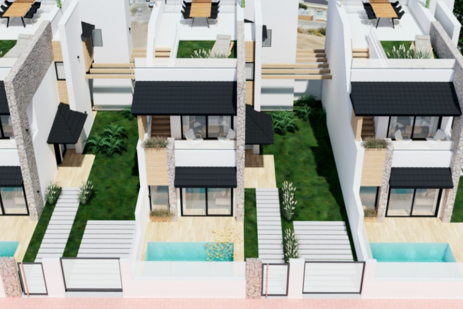 Nieuwbouw woningen - 3. Halfvrijstaand huis - San Pedro del Pinatar - Costa Calida