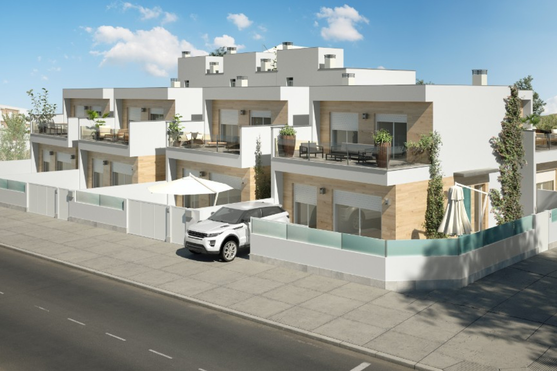 Nieuwbouw woningen - 3. Halfvrijstaand huis - San Pedro del Pinatar - Costa Calida