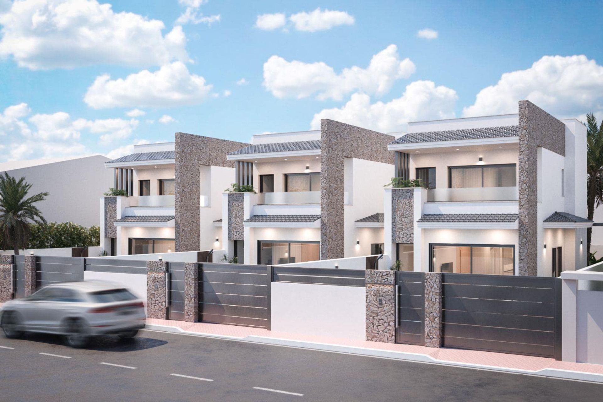 Nieuwbouw woningen - 3. Halfvrijstaand huis - San Pedro del Pinatar - Costa Calida