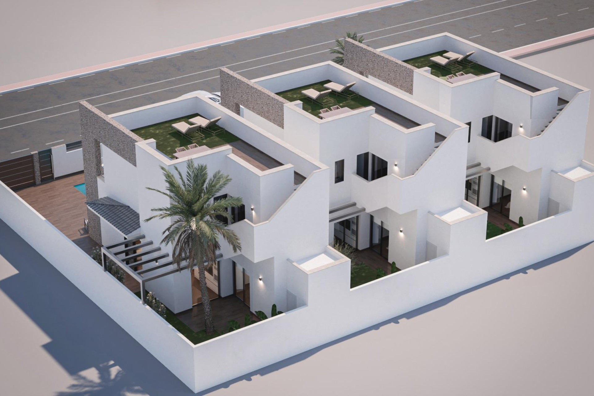 Nieuwbouw woningen - 3. Halfvrijstaand huis - San Pedro del Pinatar - Costa Calida