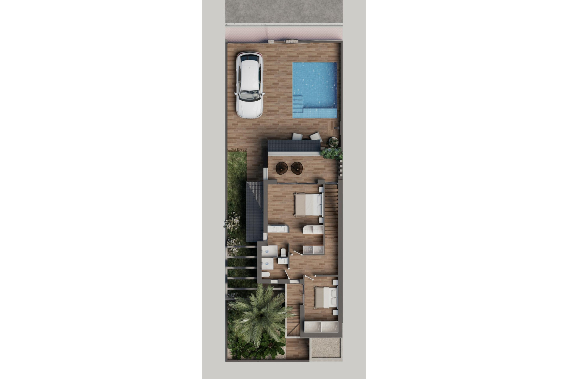 Nieuwbouw woningen - 3. Halfvrijstaand huis - San Pedro del Pinatar - Costa Calida