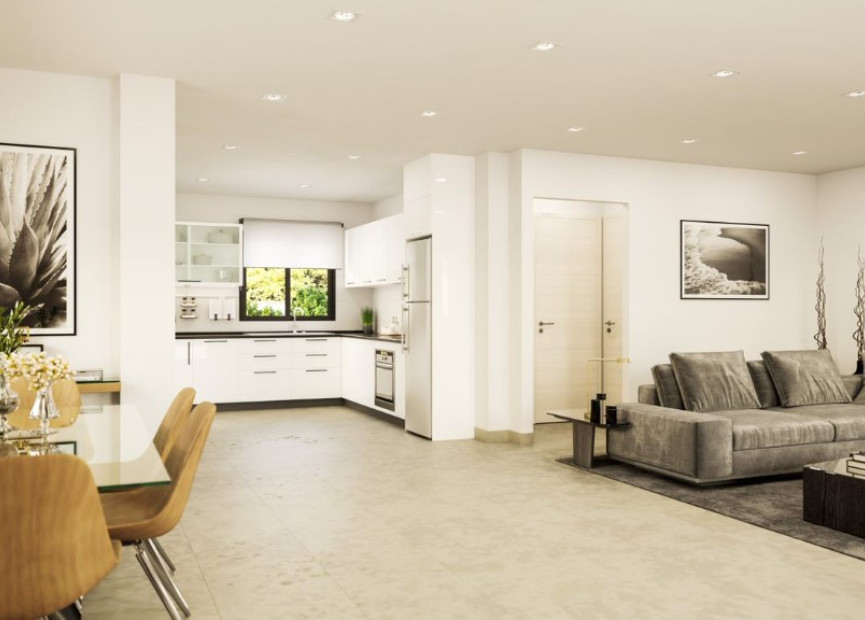 Nieuwbouw woningen - 3. Halfvrijstaand huis - Santa Pola - Costa Blanca Zuid