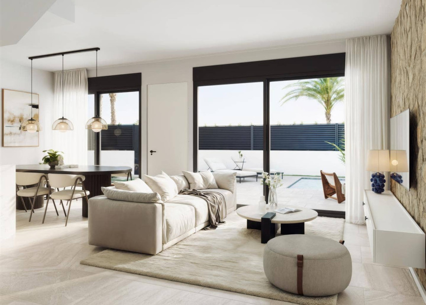 Nieuwbouw woningen - 3. Halfvrijstaand huis - Santa Rosalia - Costa Calida