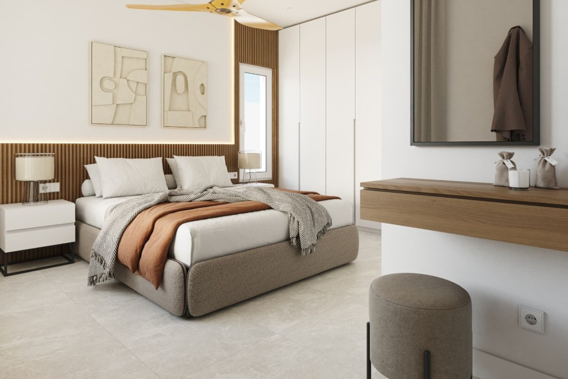 Nieuwbouw woningen - 3. Halfvrijstaand huis - Santiago de Ribera - Costa Calida