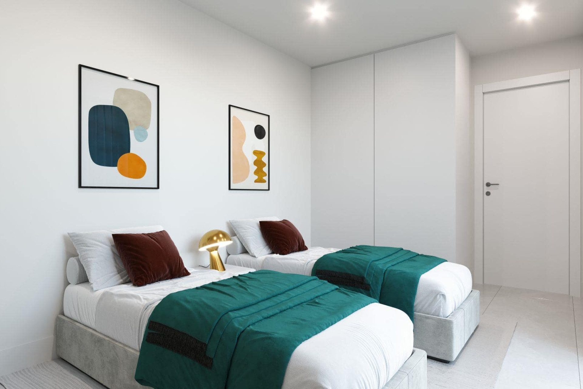 Nieuwbouw woningen - 3. Halfvrijstaand huis - Serena Golf - Costa Calida