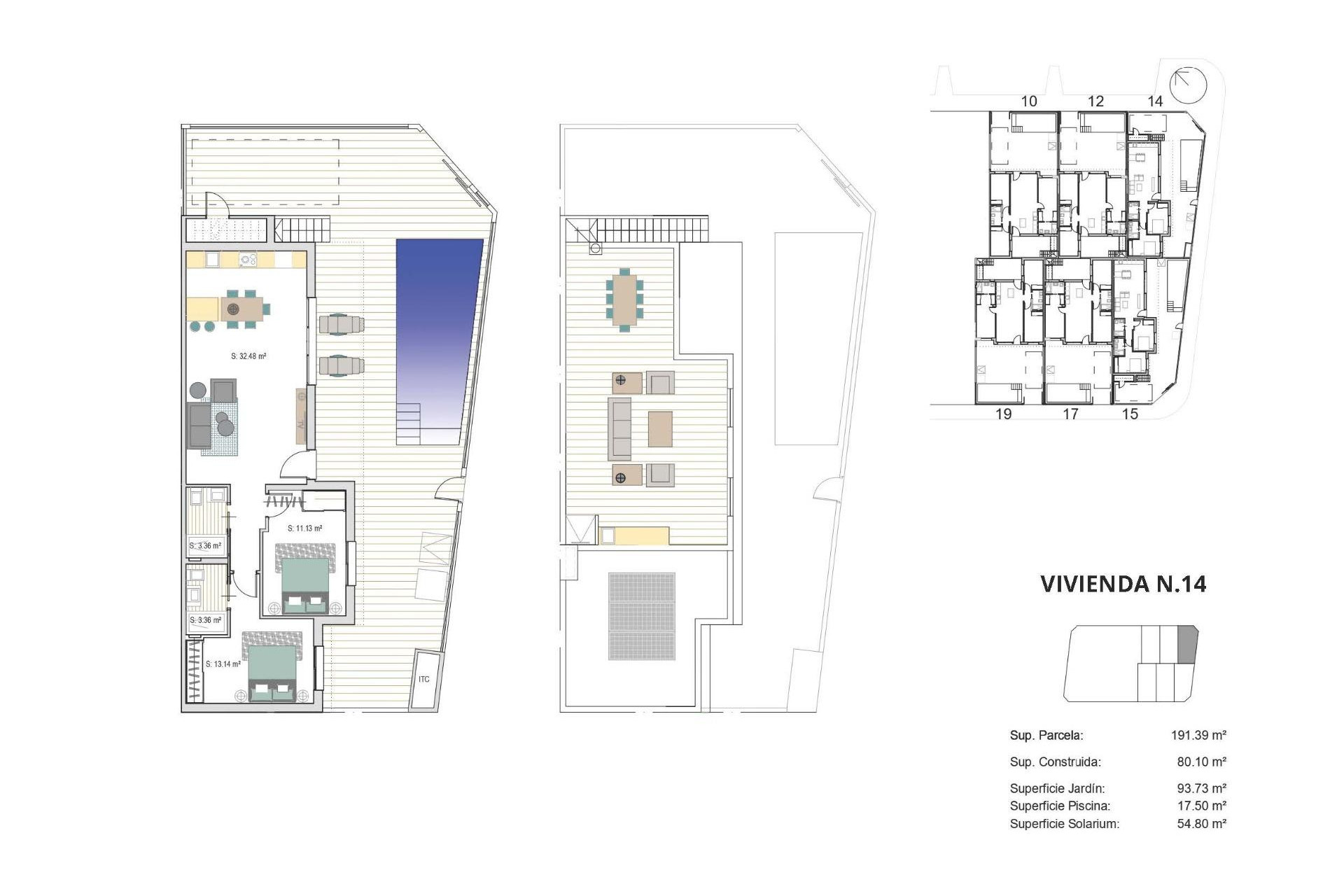 Nieuwbouw woningen - 3. Halfvrijstaand huis - Torre Pacheco - Costa Calida