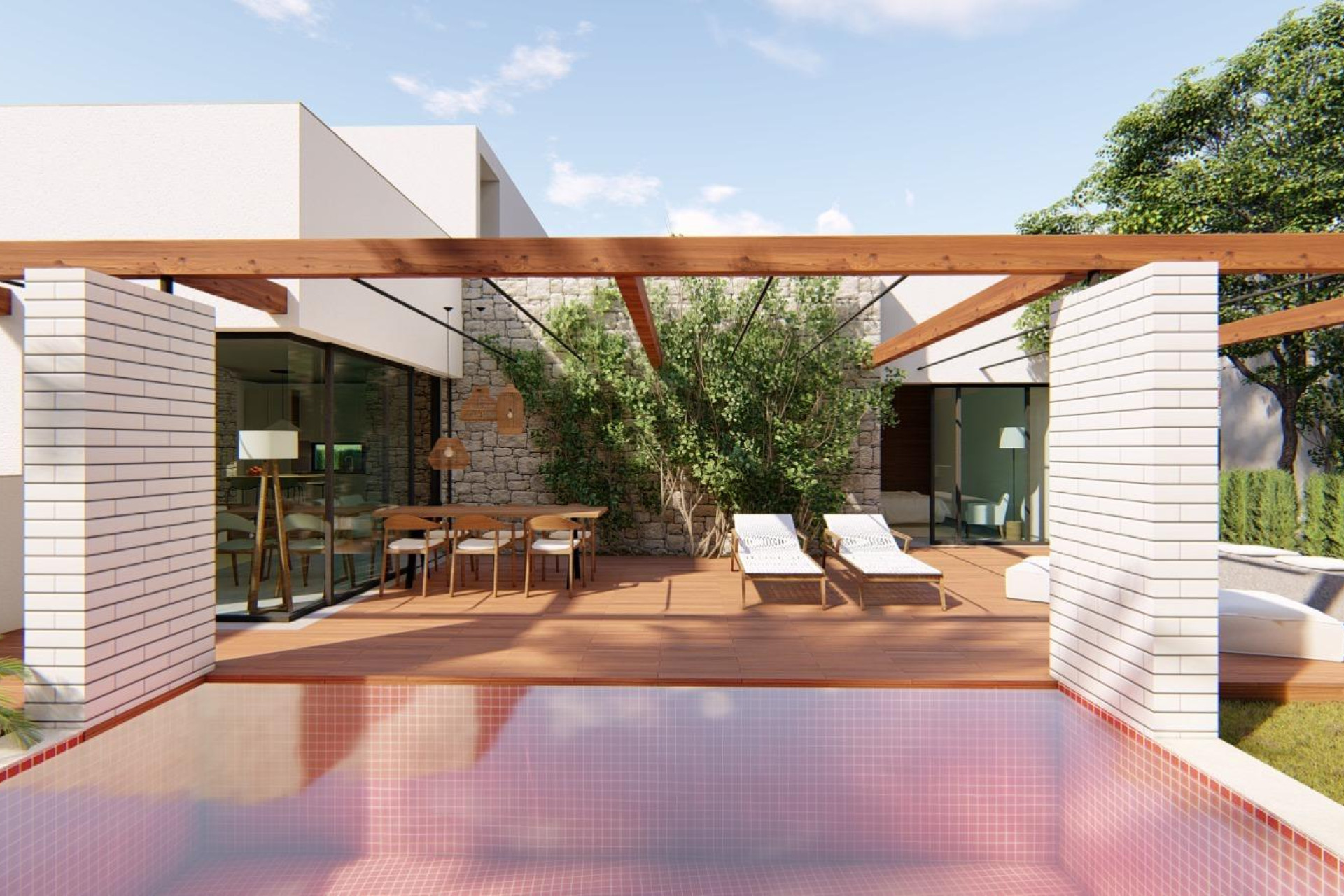 Nieuwbouw woningen - 3. Halfvrijstaand huis - Torre Pacheco - Costa Calida