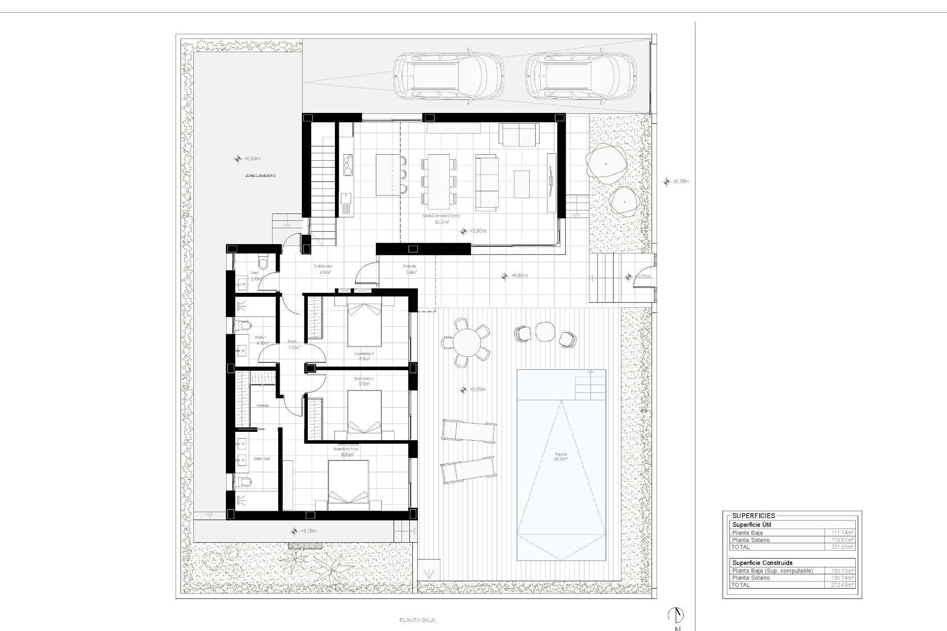 Nieuwbouw woningen - 3. Halfvrijstaand huis - Torre Pacheco - Costa Calida