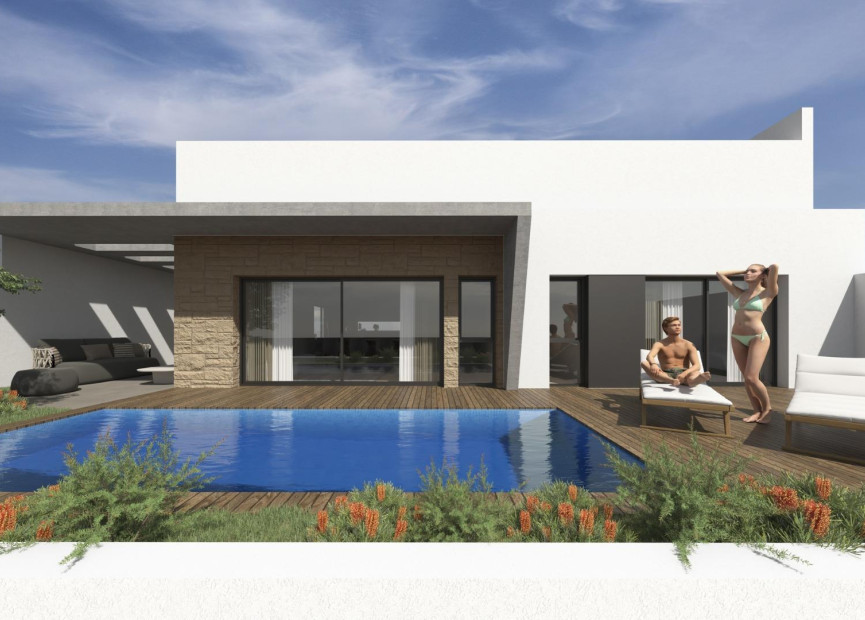 Nieuwbouw woningen - 3. Halfvrijstaand huis - Torrevieja - Costa Blanca Zuid