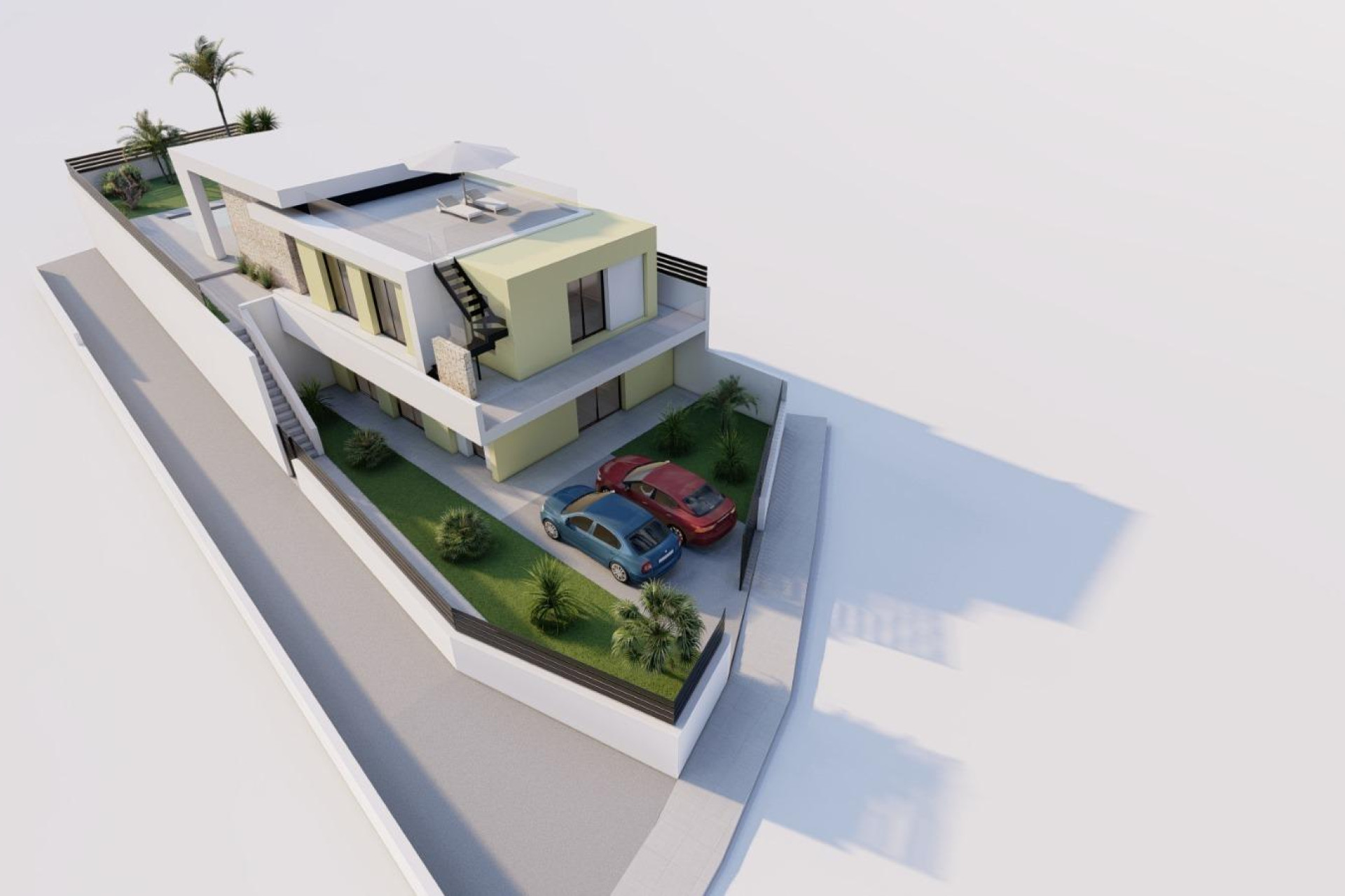 Nieuwbouw woningen - 3. Halfvrijstaand huis - Torrevieja - Costa Blanca Zuid