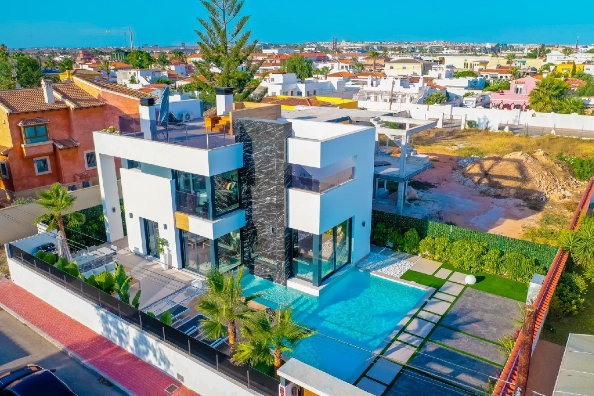 Nieuwbouw woningen - 3. Halfvrijstaand huis - Torrevieja - Costa Blanca Zuid
