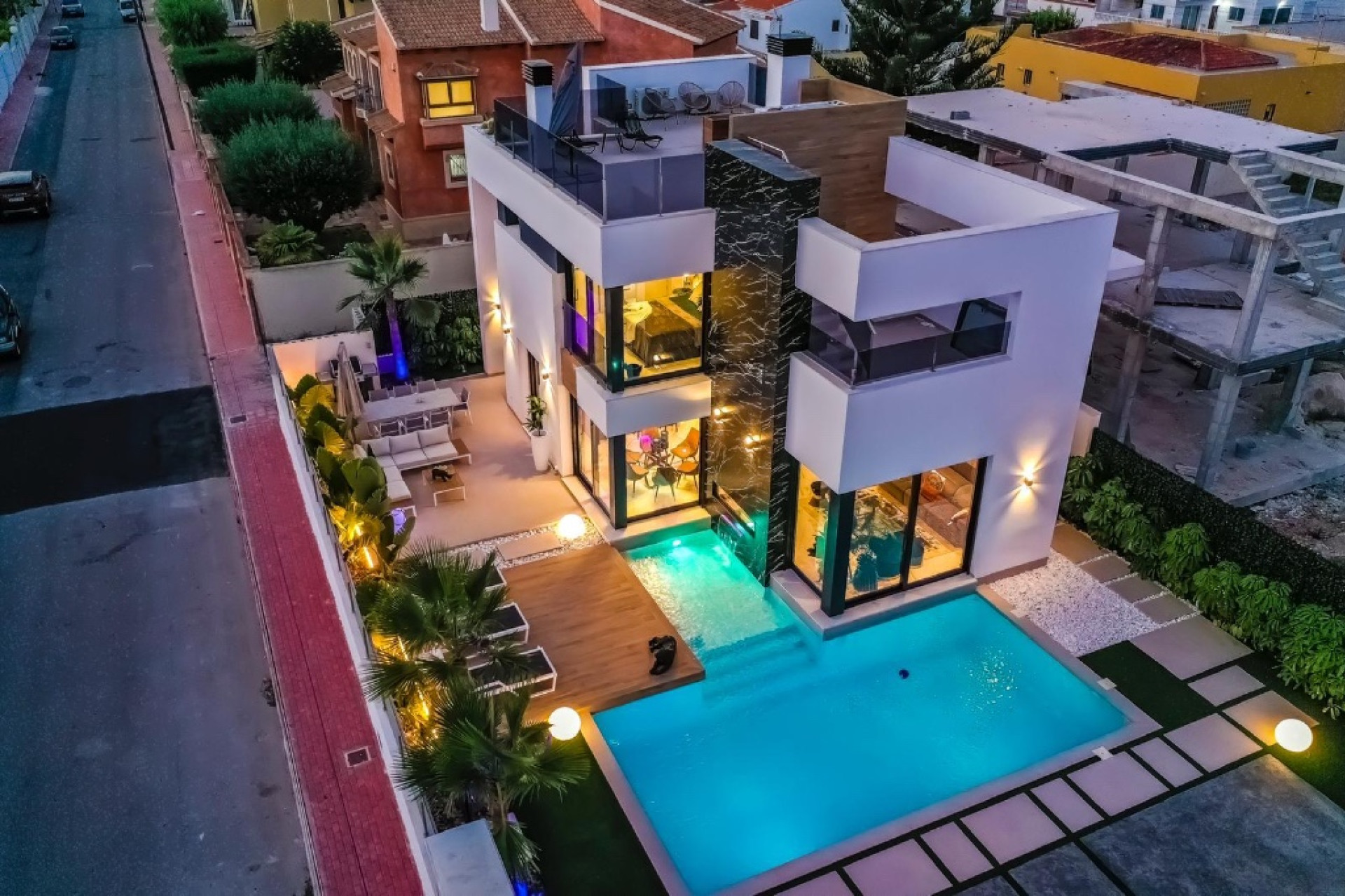 Nieuwbouw woningen - 3. Halfvrijstaand huis - Torrevieja - Costa Blanca Zuid