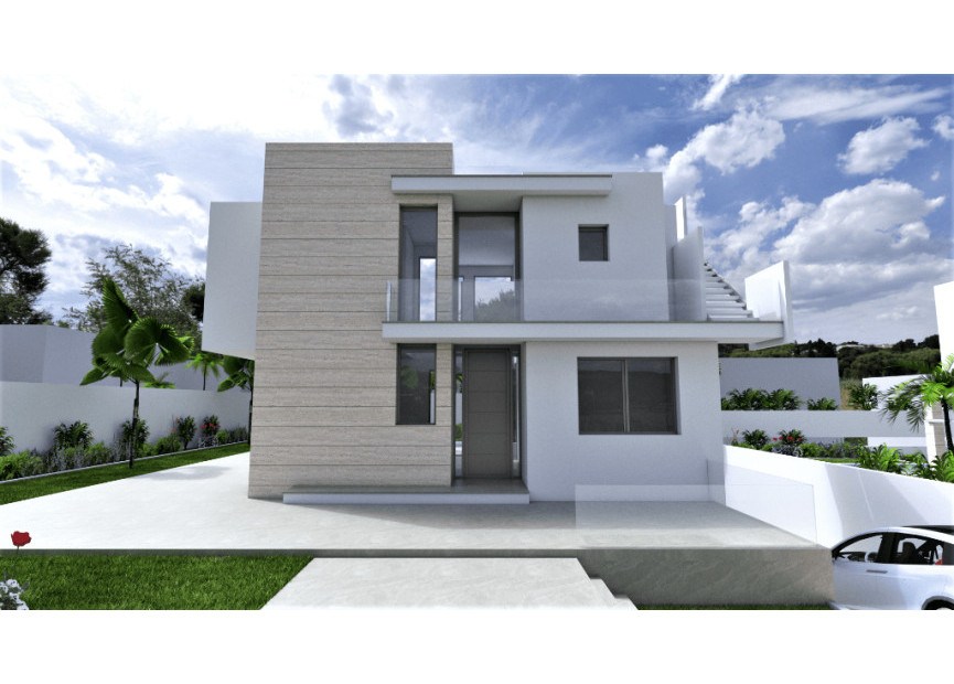 Nieuwbouw woningen - 3. Halfvrijstaand huis - Torrevieja - Costa Blanca Zuid