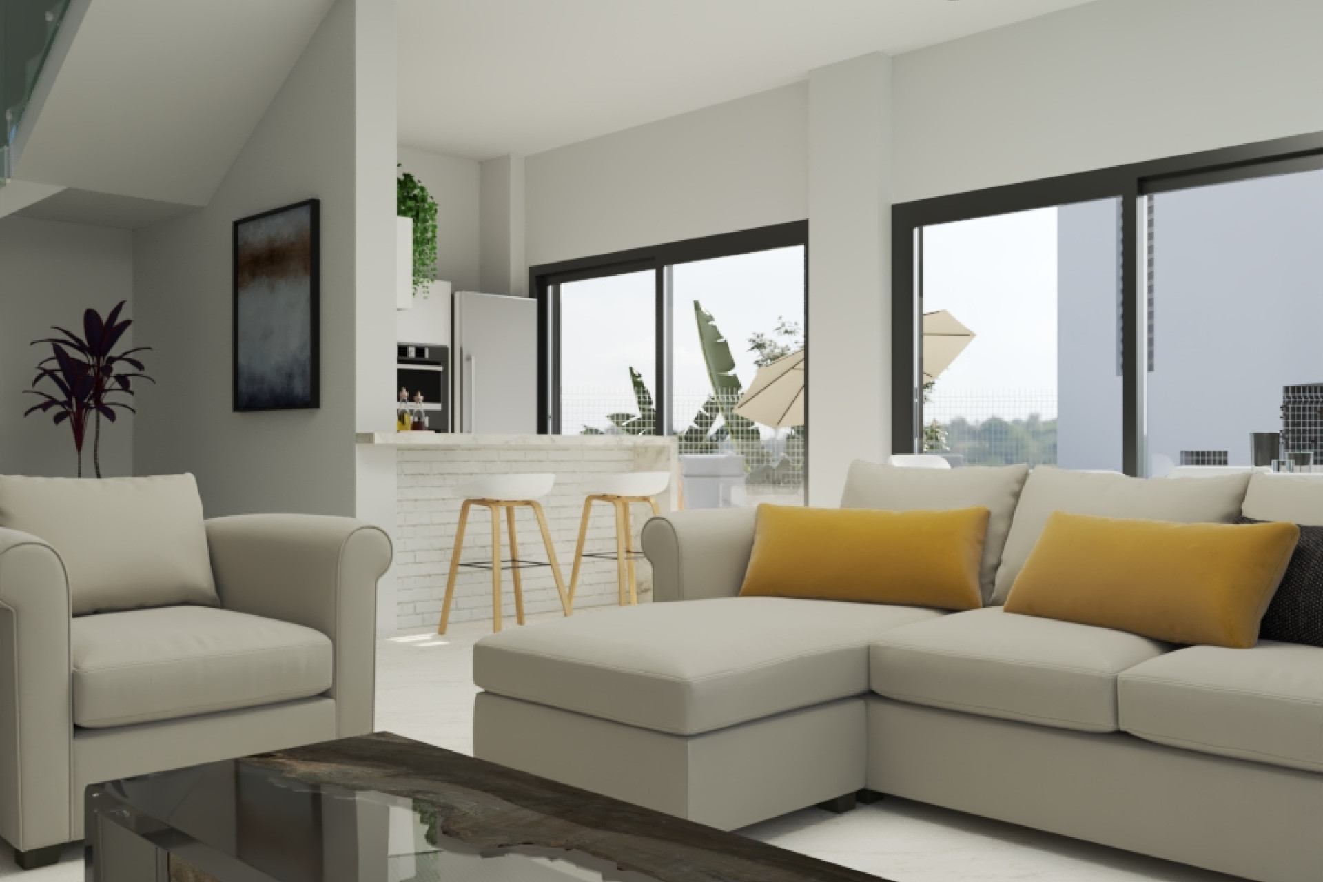 Nieuwbouw woningen - 3. Halfvrijstaand huis - Villajoyosa - Costa Blanca Noord