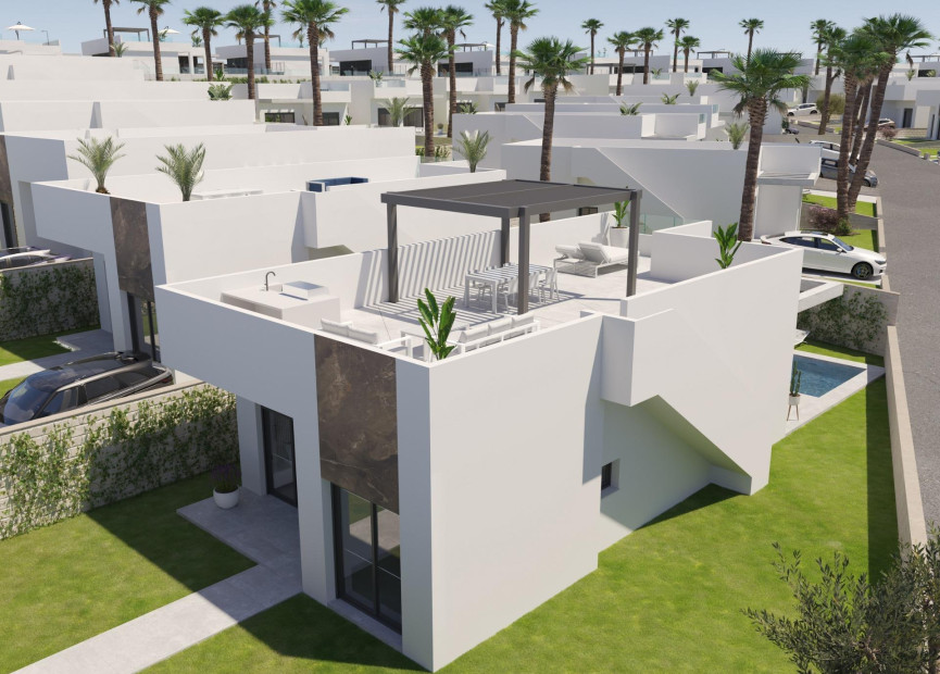 Nieuwbouw woningen - 3. Vrijstaande villa - Algorfa - Costa Blanca Zuid