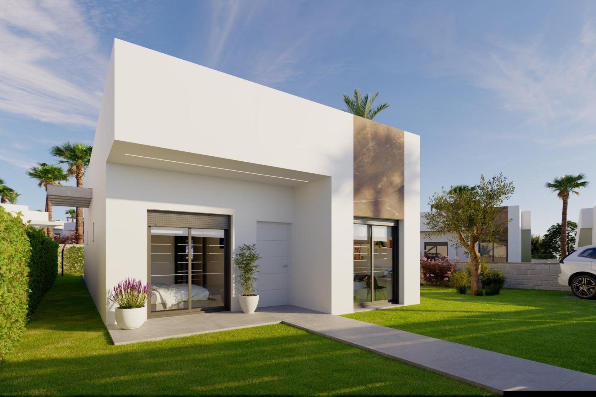 Nieuwbouw woningen - 3. Vrijstaande villa - Algorfa - Costa Blanca Zuid