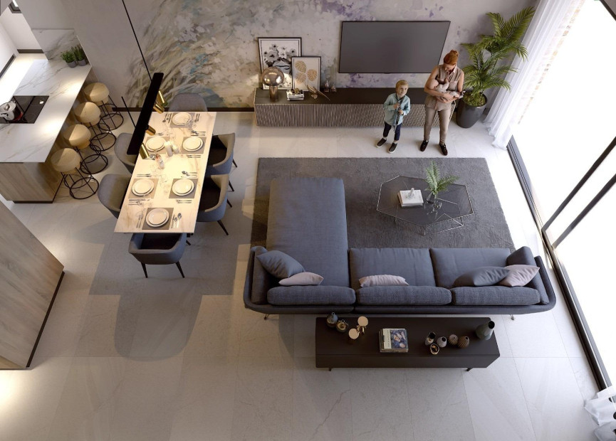 Nieuwbouw woningen - 3. Vrijstaande villa - Algorfa - Costa Blanca Zuid