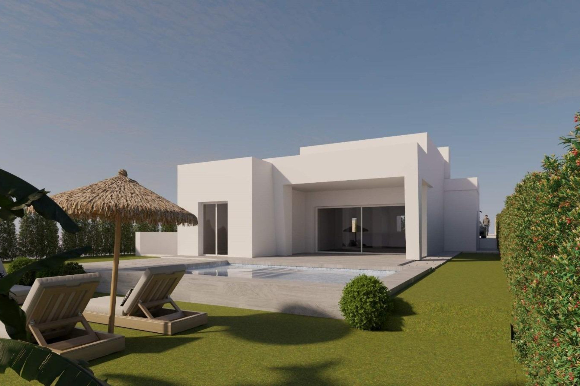 Nieuwbouw woningen - 3. Vrijstaande villa - Algorfa - Costa Blanca Zuid