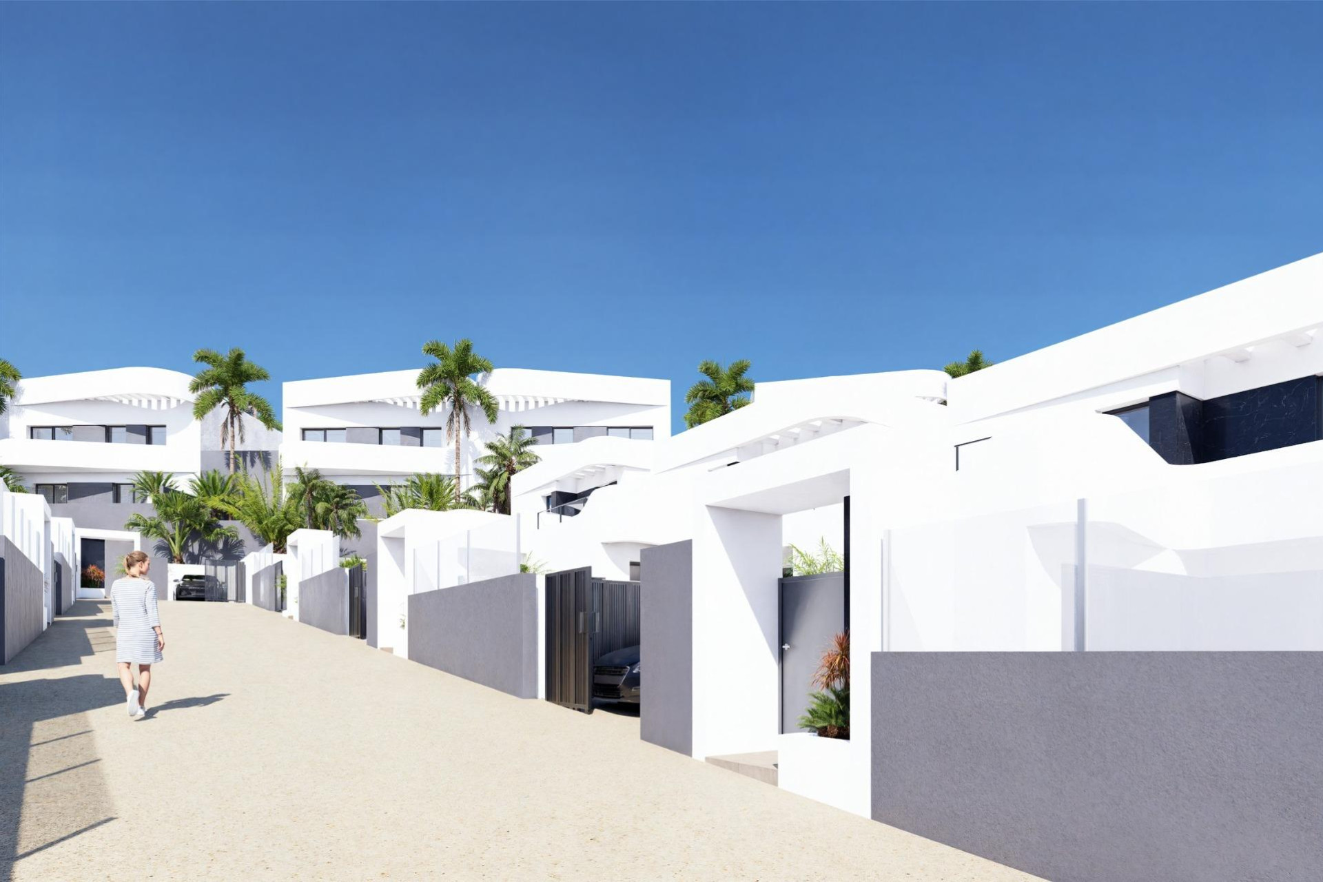 Nieuwbouw woningen - 3. Vrijstaande villa - Algorfa - Costa Blanca Zuid