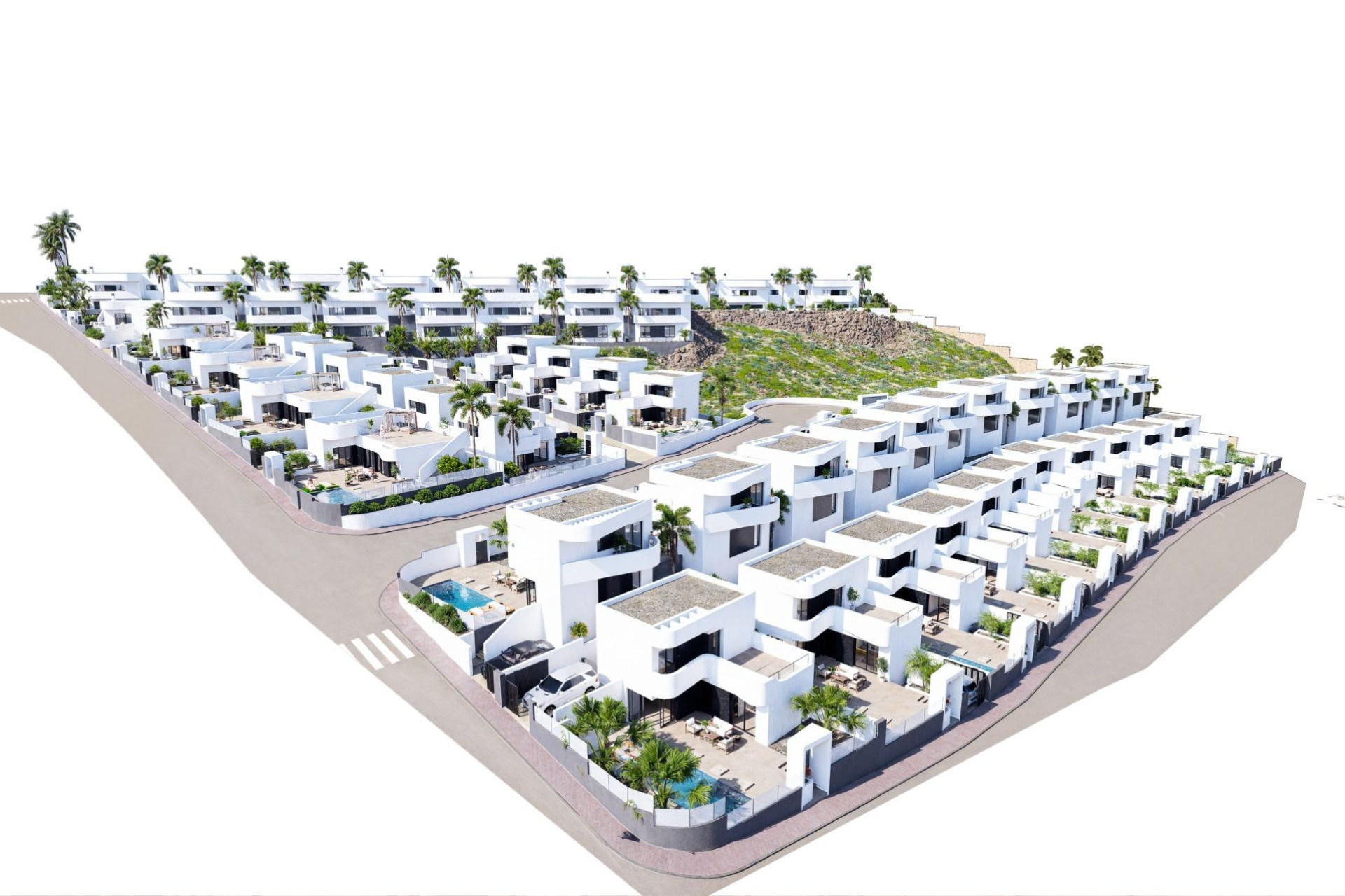 Nieuwbouw woningen - 3. Vrijstaande villa - Algorfa - Costa Blanca Zuid