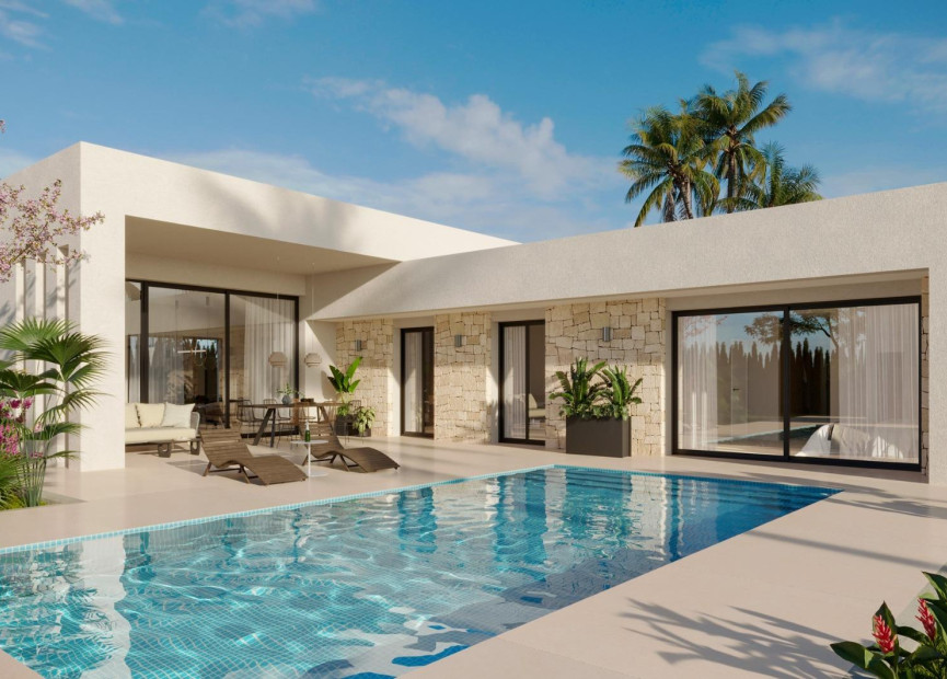 Nieuwbouw woningen - 3. Vrijstaande villa - Aspe - Costa Blanca Noord