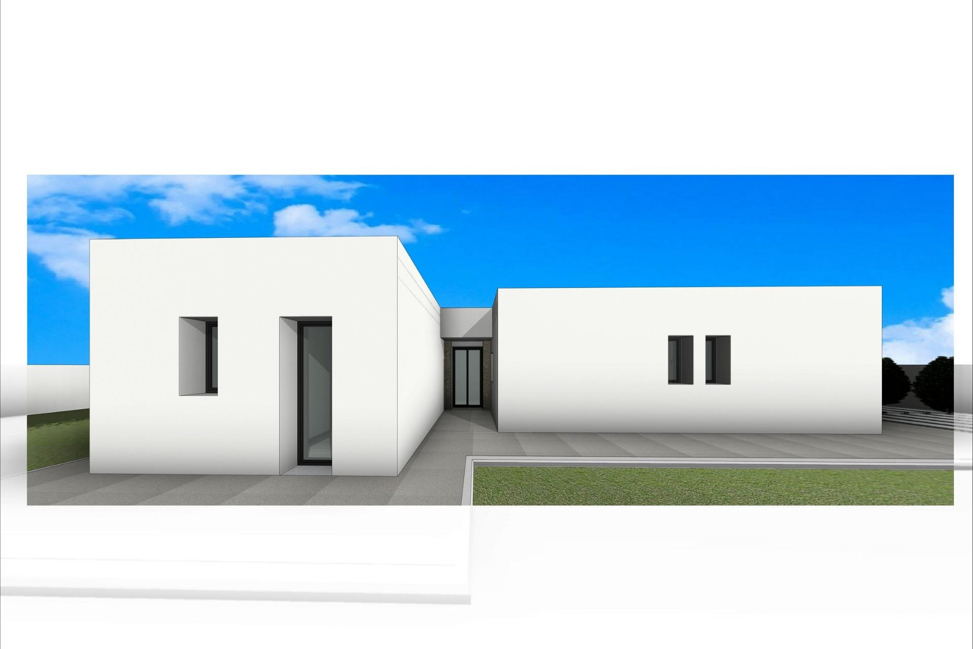 Nieuwbouw woningen - 3. Vrijstaande villa - Aspe - Costa Blanca Noord