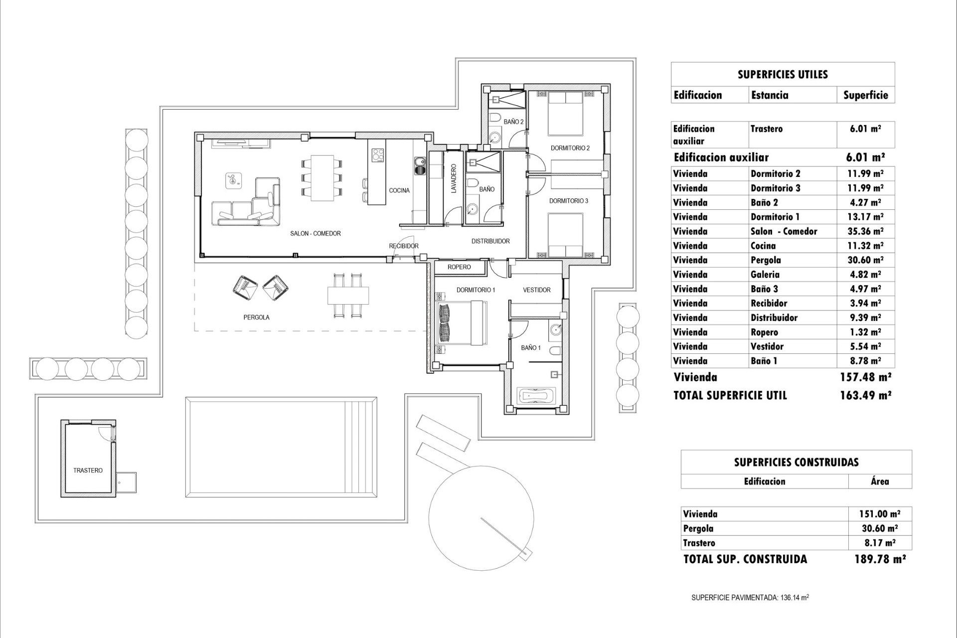 Nieuwbouw woningen - 3. Vrijstaande villa - Aspe - Costa Blanca Noord