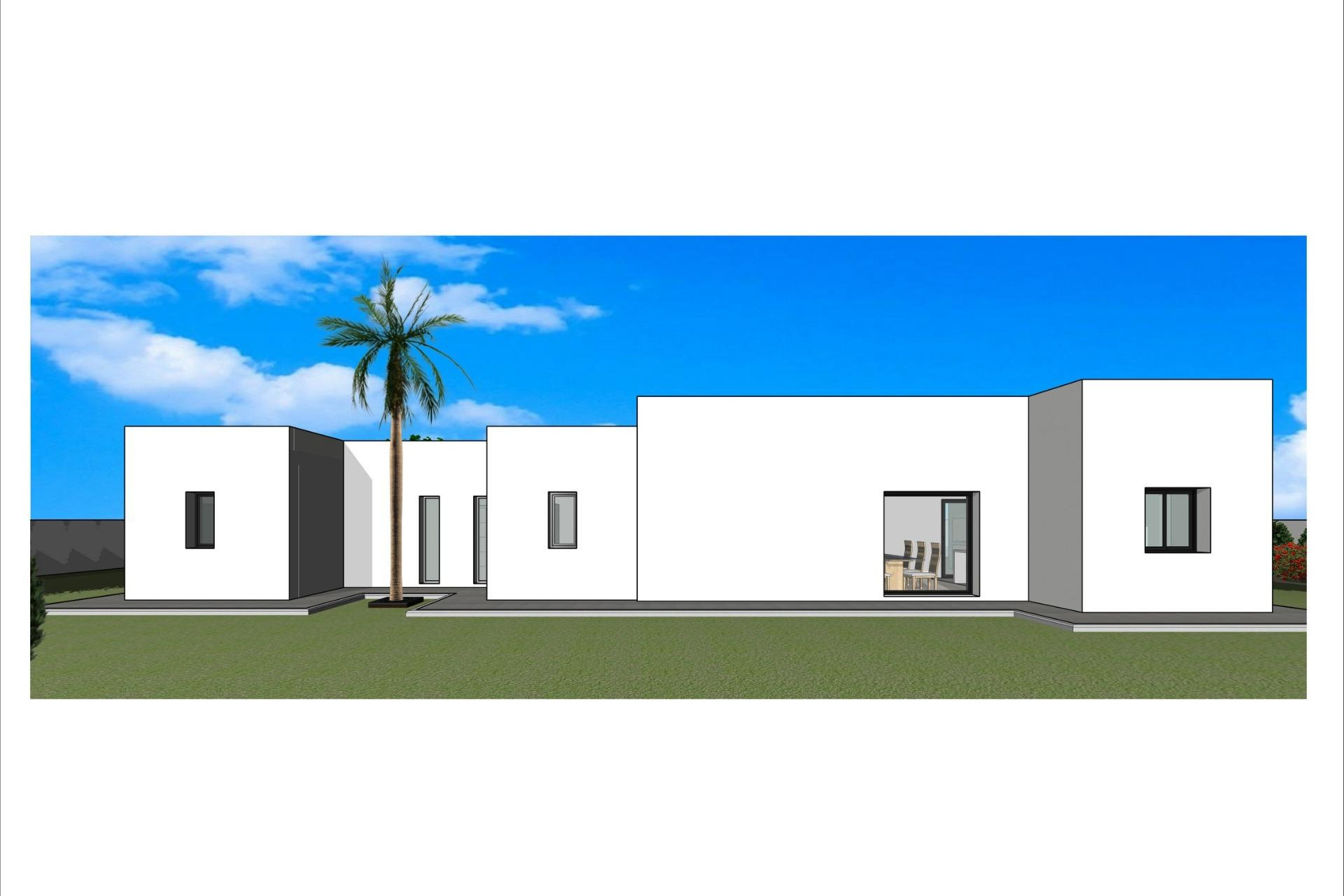 Nieuwbouw woningen - 3. Vrijstaande villa - Aspe - Costa Blanca Noord