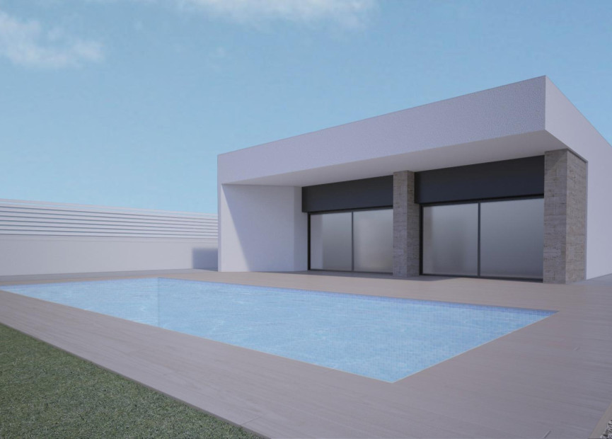 Nieuwbouw woningen - 3. Vrijstaande villa - Aspe - Costa Blanca Noord