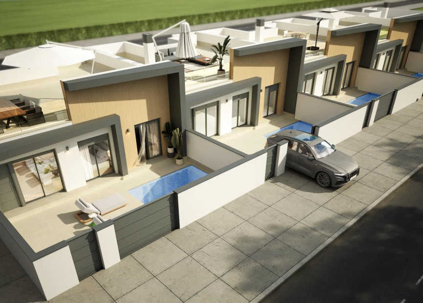Nieuwbouw woningen - 3. Vrijstaande villa - Avileses - Costa Calida