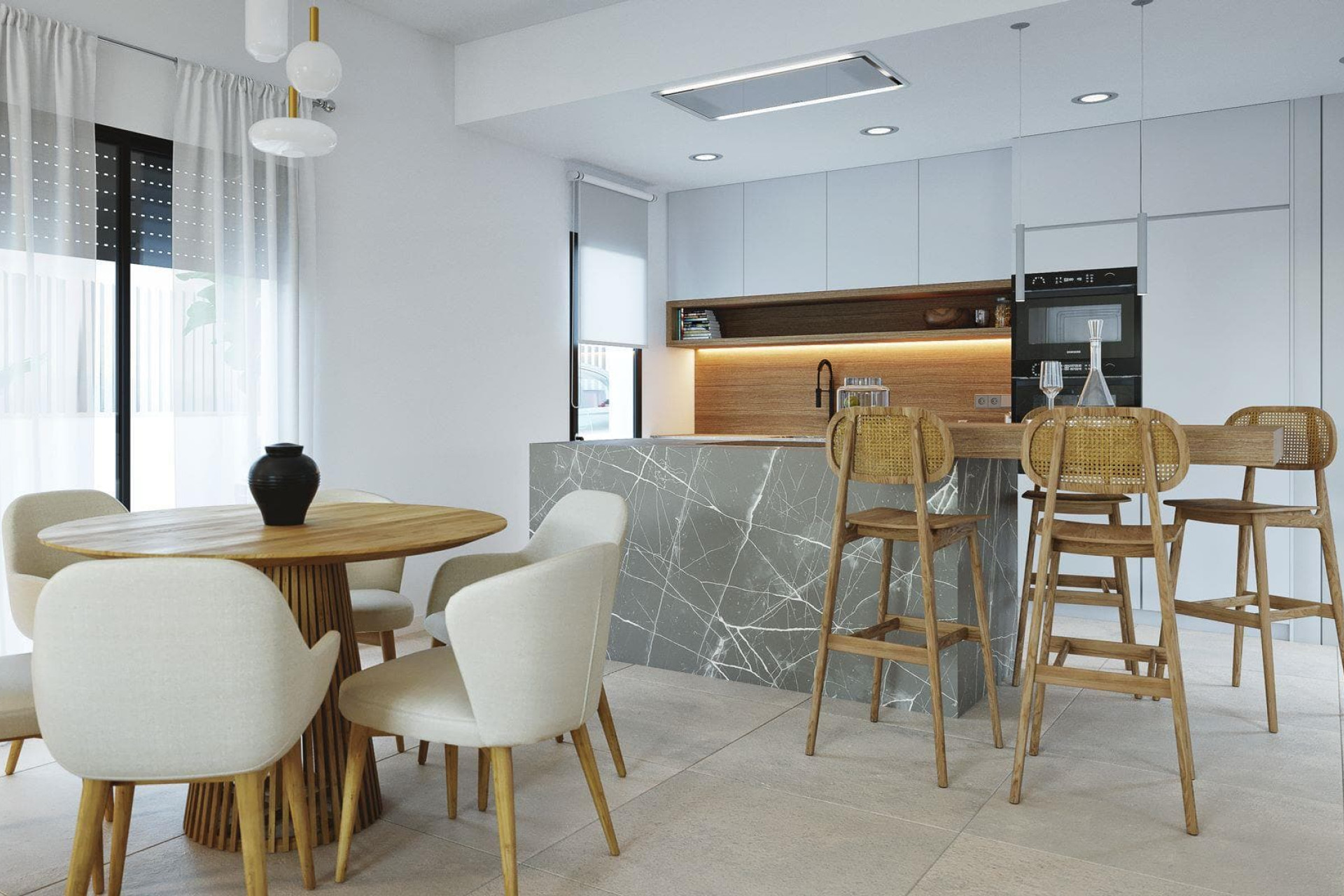 Nieuwbouw woningen - 3. Vrijstaande villa - Baños y Mendigo - Costa Calida