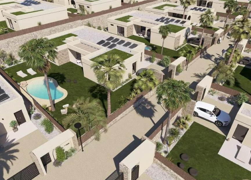 Nieuwbouw woningen - 3. Vrijstaande villa - Baños y Mendigo - Costa Calida