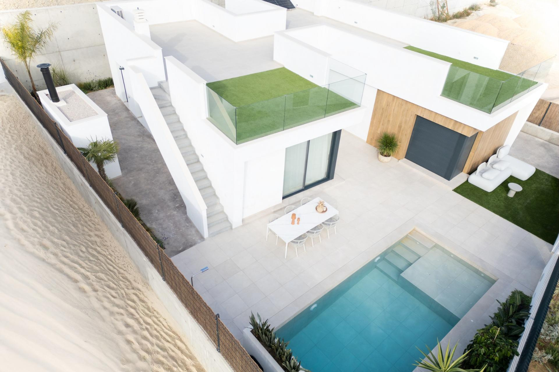 Nieuwbouw woningen - 3. Vrijstaande villa - Baños y Mendigo - Costa Calida