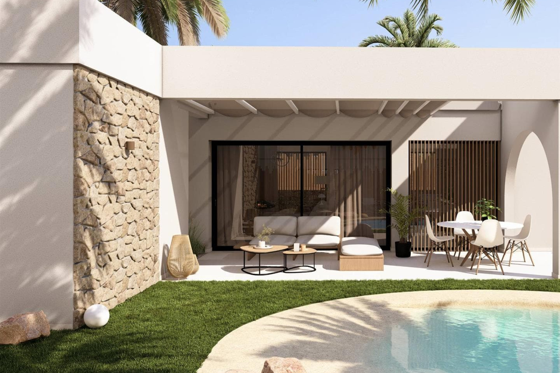 Nieuwbouw woningen - 3. Vrijstaande villa - Baños y Mendigo - Costa Calida