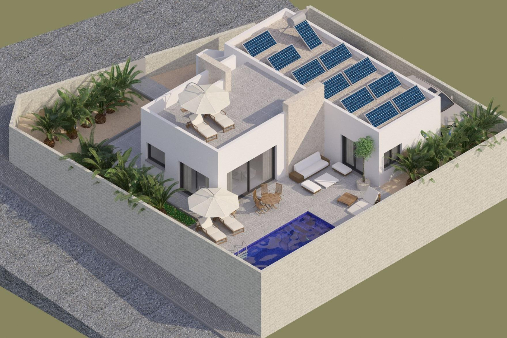Nieuwbouw woningen - 3. Vrijstaande villa - Benijófar - Costa Blanca Zuid