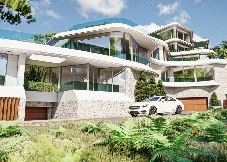 Nieuwbouw woningen - 3. Vrijstaande villa - Calpe - Costa Blanca Noord