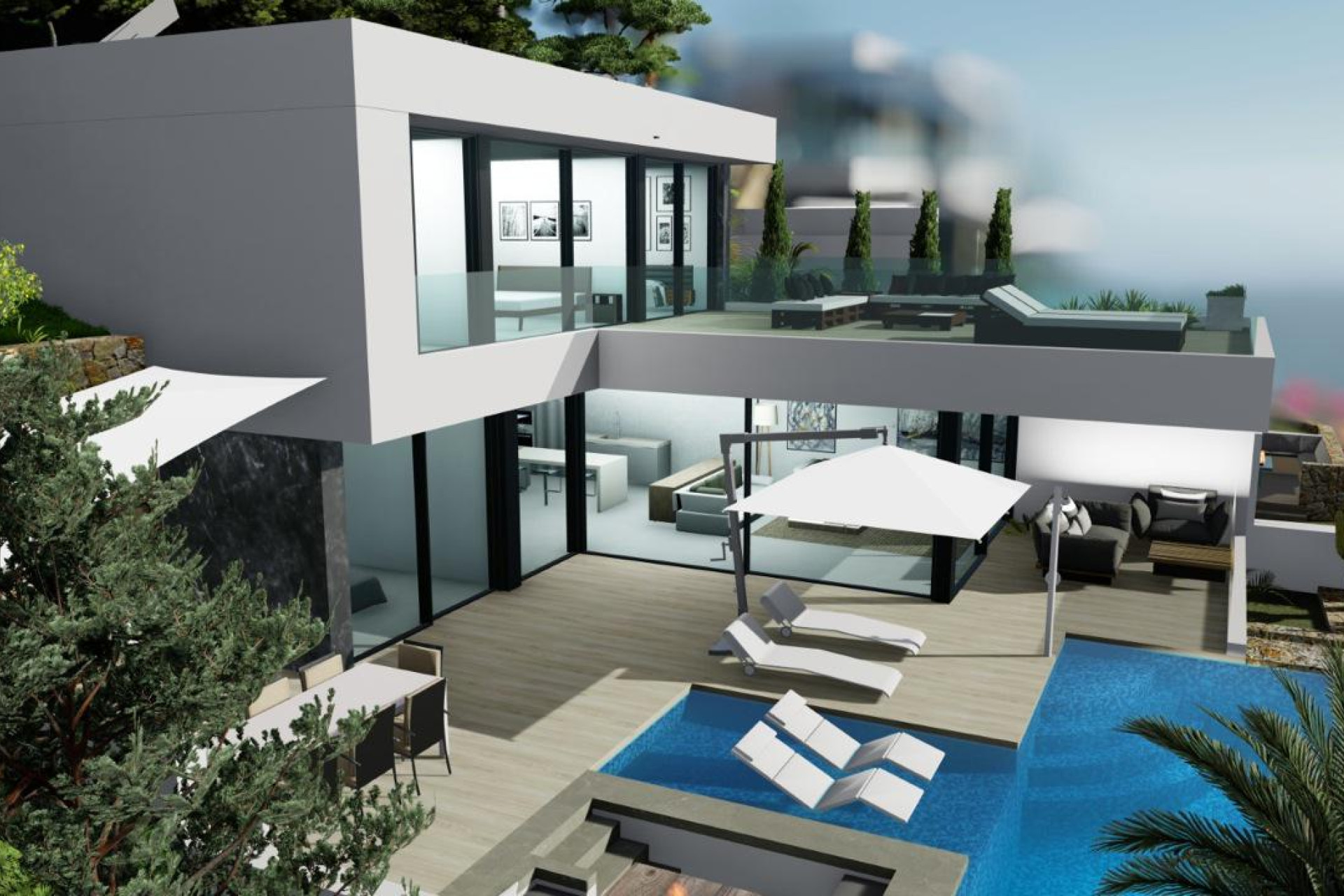 Nieuwbouw woningen - 3. Vrijstaande villa - Calpe - Costa Blanca Noord