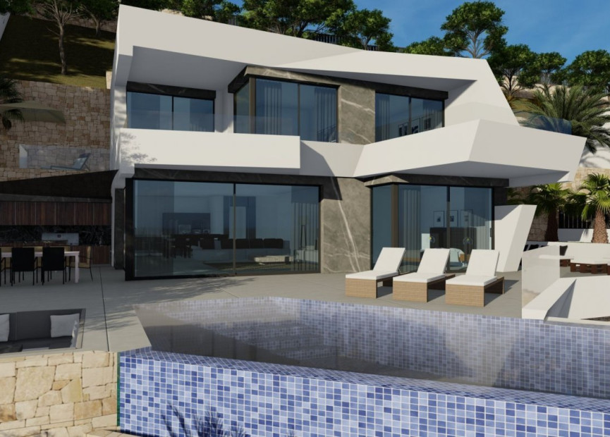 Nieuwbouw woningen - 3. Vrijstaande villa - Calpe - Costa Blanca Noord