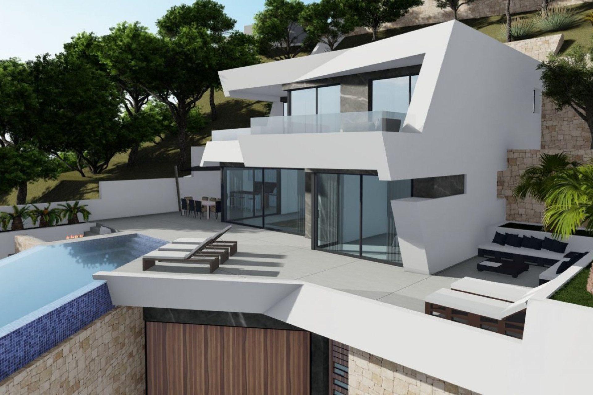 Nieuwbouw woningen - 3. Vrijstaande villa - Calpe - Costa Blanca Noord