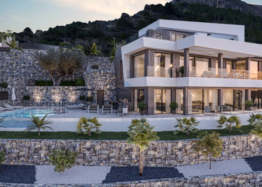 Nieuwbouw woningen - 3. Vrijstaande villa - Calpe - Montaña
