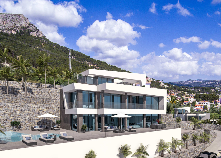 Nieuwbouw woningen - 3. Vrijstaande villa - Calpe - Montaña