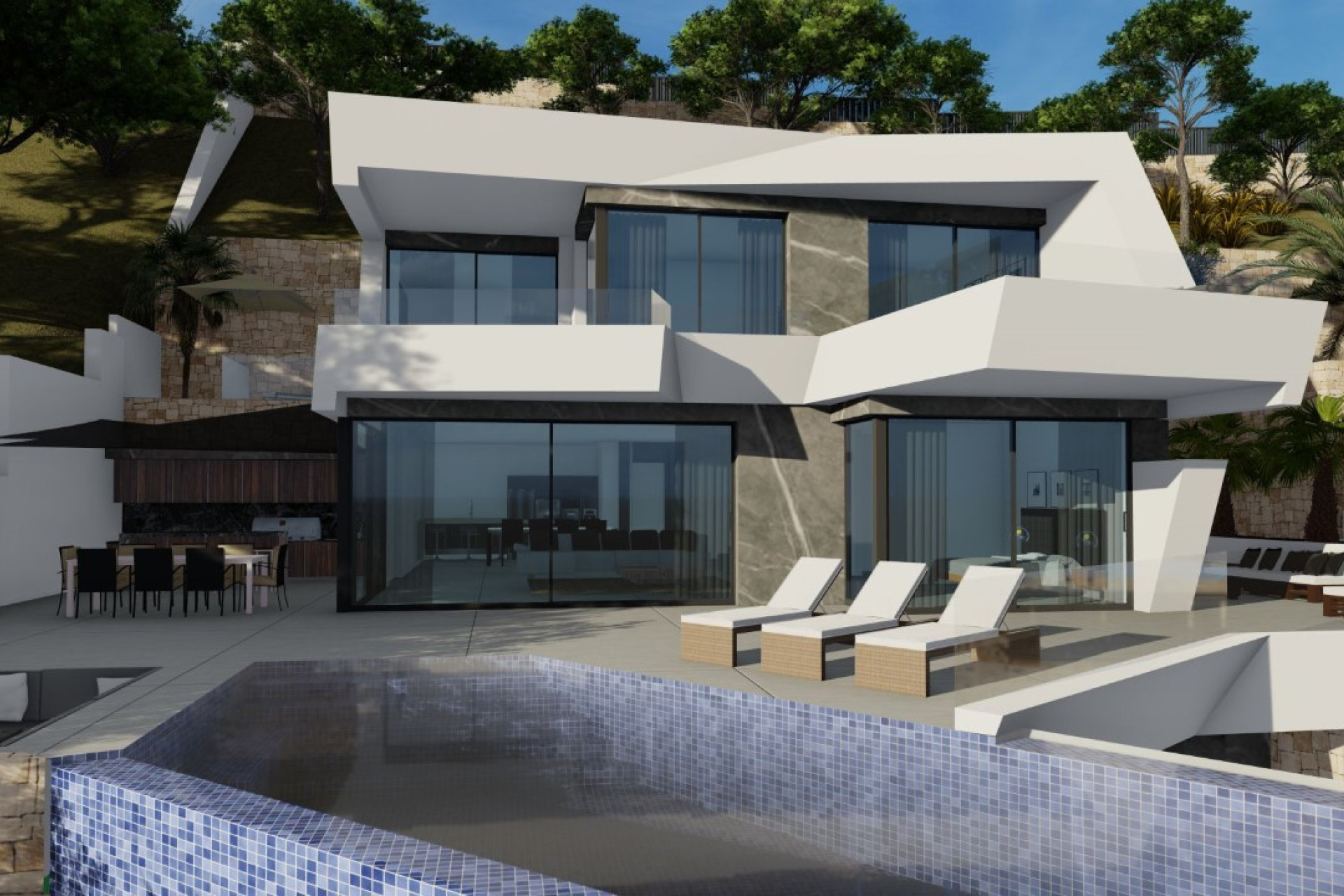 Nieuwbouw woningen - 3. Vrijstaande villa - Calpe - PLAYA COSTA